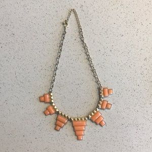 Peach Statement Necklace